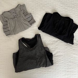 2 Lululemon workout tops BUNDLE